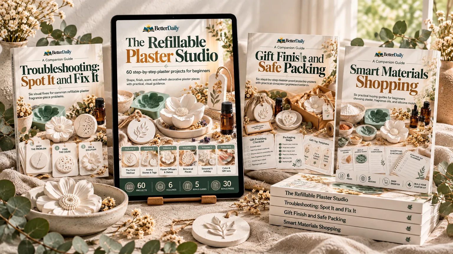 The Refillable Plaster Studio digital guide